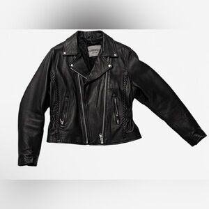 SOLD Women’s UNIK Genuine Leather Motorcycle Jacket